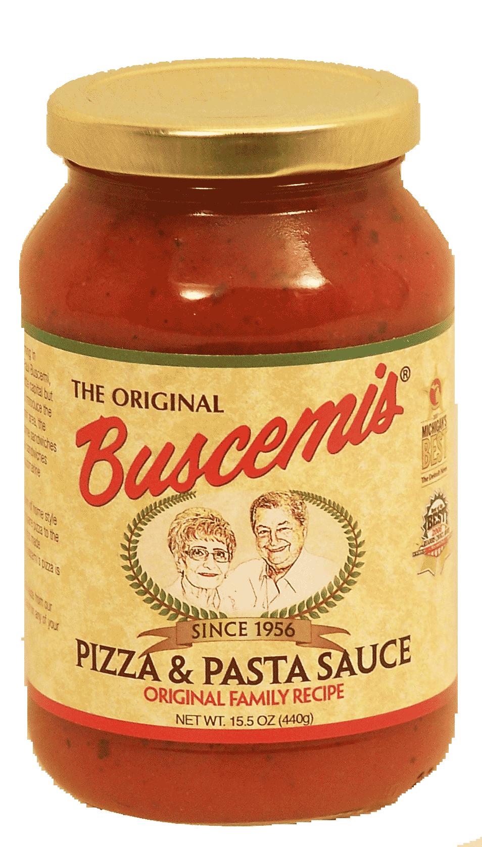 Buscemi's  pizza & pasta sauce original family recipe Full-Size Picture